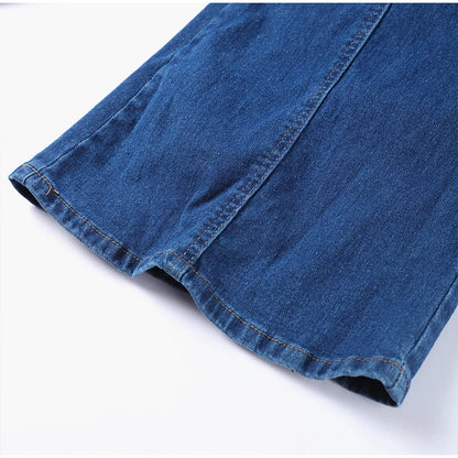 Stella™ | Backless Denim Jumpsuit