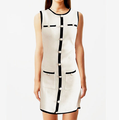 LINA I Buttoned Vest Dress